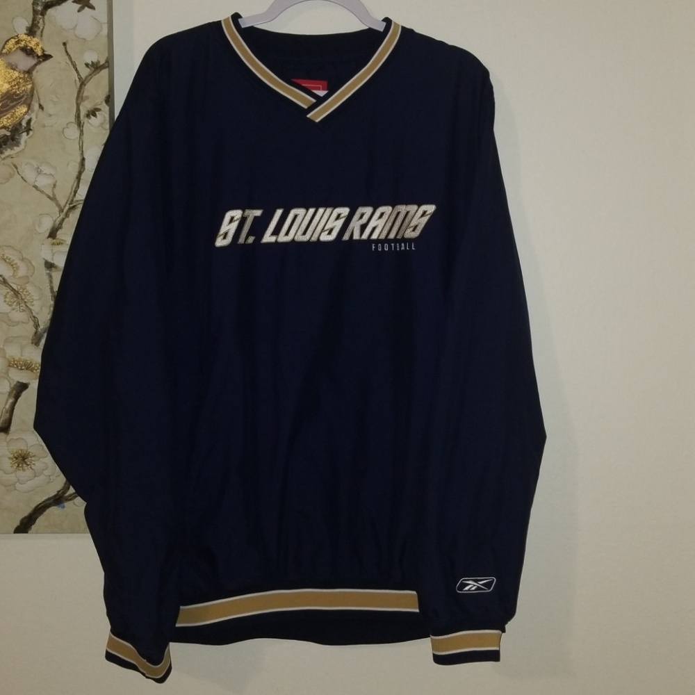 St Louis Rams vintage pullover windbreaker